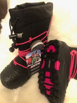 GIRLS SNOW BOOTS SIZES 2