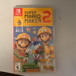 Super Mario Maker 2 Switch