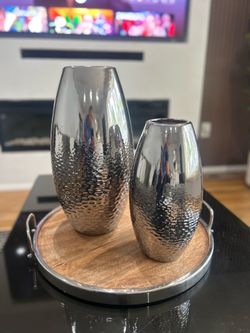 Ashley Vase and Tray