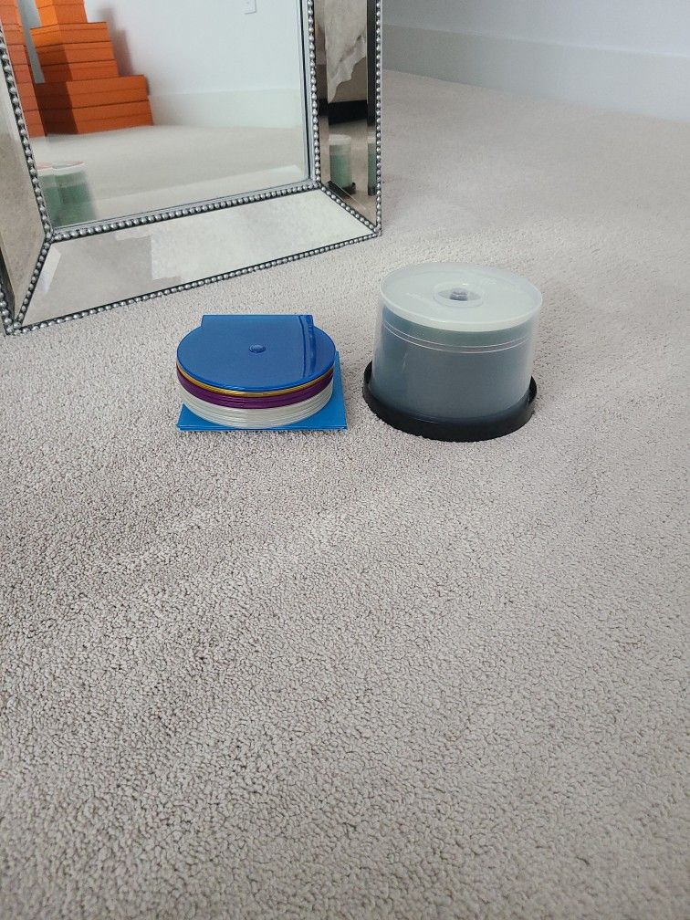 Blank CD's & New Cases