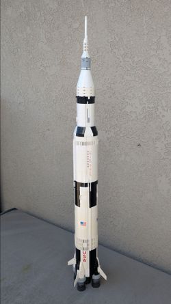 Lego Saturn V Rocket (assembled)