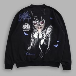 New Darc Sport X Catwoman Dangerous London Crewneck [Large] In Black