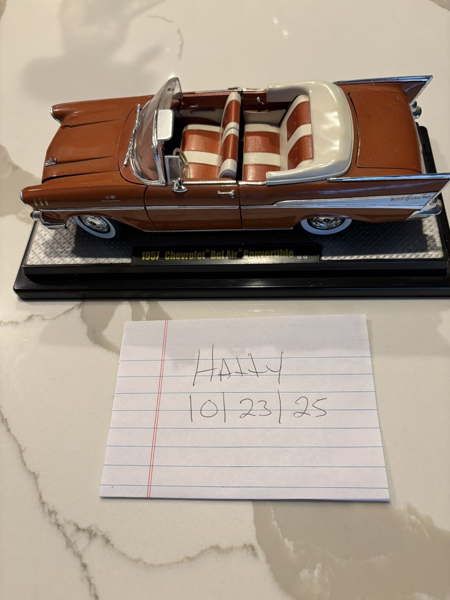 Vintage Model 57 Chevy Convertible 