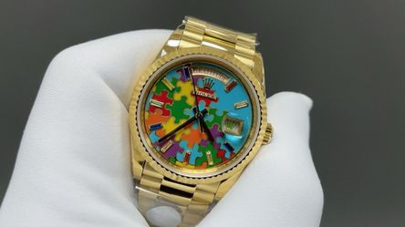 Puzzle Dial Day-Date 36