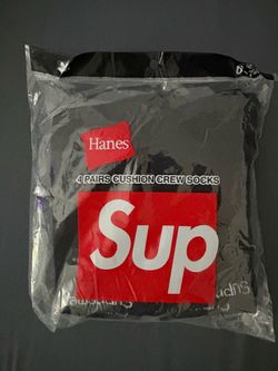 Supreme socks black