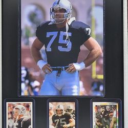 Raiders Howie Long Plaque 