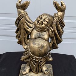 Hands Up Buddha Statue