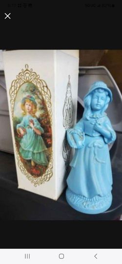 Vintage Avon blue bottoe