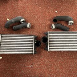 OEM 2007-09 Porsche 911 997 Turbo GT2 Left & Right Intercoolers