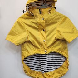 XL Yellow Dog Raincoat