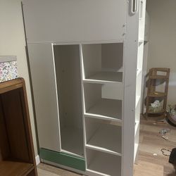 Ikea Smastad Loft Bed With Green Drawers- MOVING AND NEED GONE ASAP