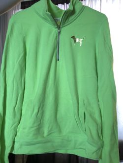 Love Pink Quarter Zip Sweatshirt 