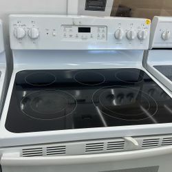 Ge Stove White 