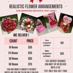 Realistic Flower arrangement 