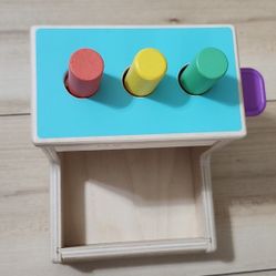 Colorful Wooden Peg Drop