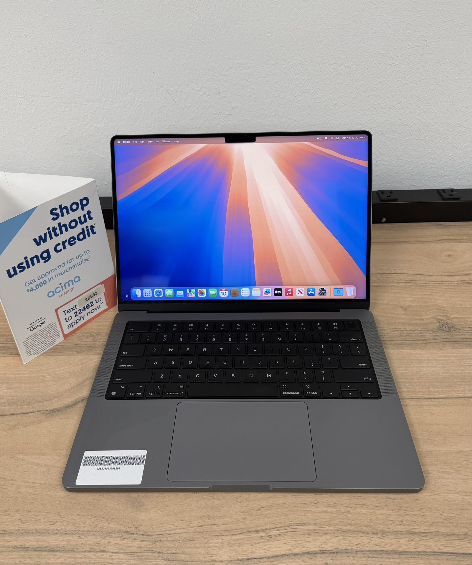 14" MacBook Pro M1 Pro 8 Core