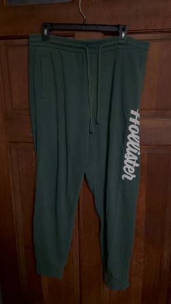 Hollister dark green sweats