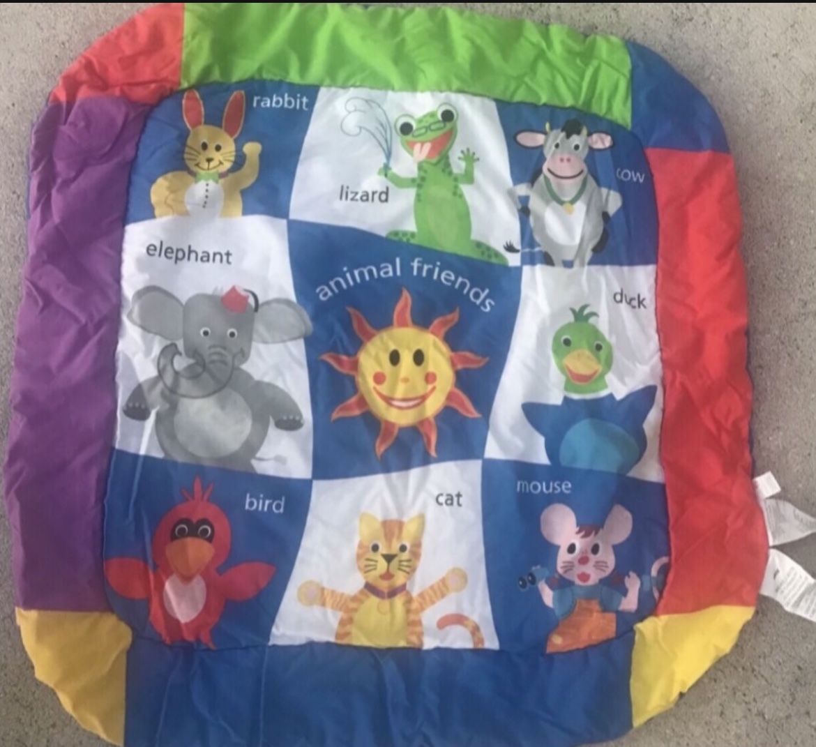 Baby Einstein Children's Tummy Time Blanket 