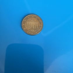 2002 D German 50 Euro Cent Coin 