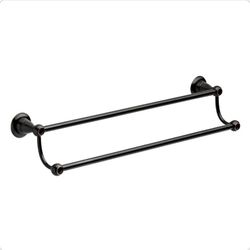Delta Double Towel Rack in Oil-Rubbed Bronze