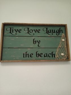 Beach theme wall decor