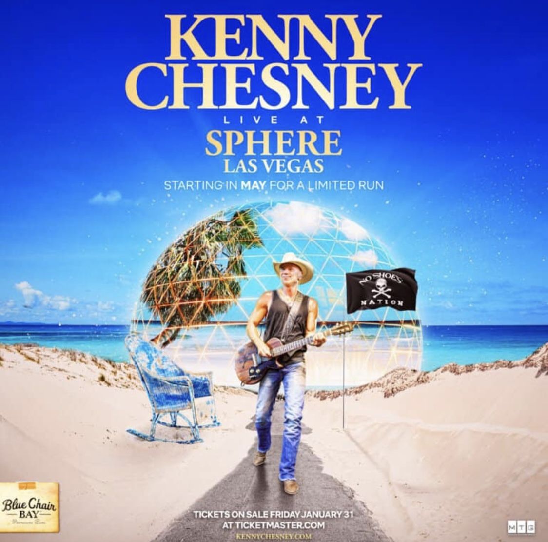 Kenny Chesney Sphere Las Vegas