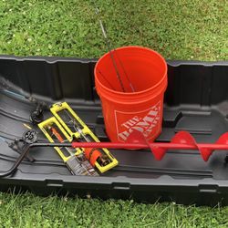 New Ice Fishing Set Up