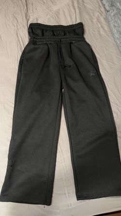 Revelse “Palm Angels Style” Black Sweatpants – Size Large