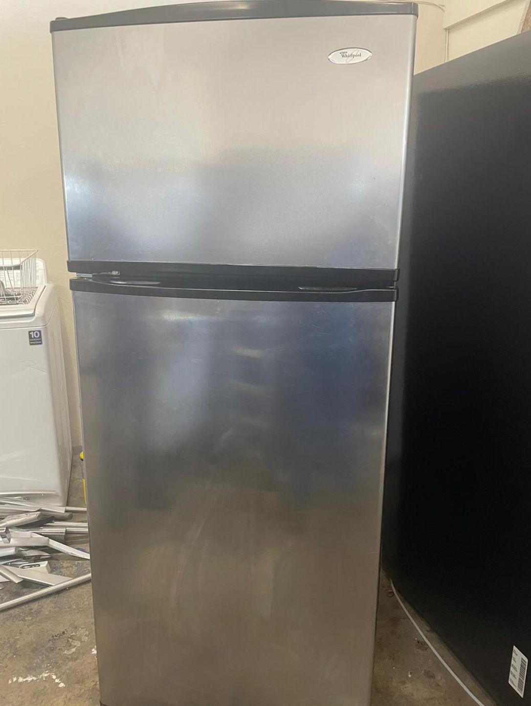 Whirlpool Top Mount Stainless Steel Refrigerator