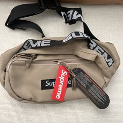 supreme crossbody/waistbag (khaki)