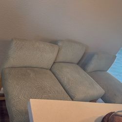 4  Green High Chairs