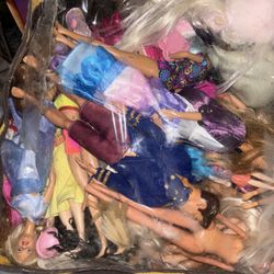 110 Barbie Dolls For 80 Dollars 