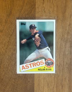 1985 Topps Baseball - Nolan Ryan  - Card no 760 - Mint Condition - MLB  HOF Pitching GOAT - Classic Gem