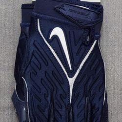 🔥 Nike NFL Superbad 6.0 Football Gloves Blue White DJ7796-448 Men's Size 2XL 🏈