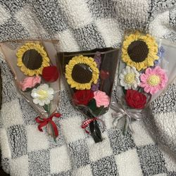 💐 Crochet Bouquets 💐 Ramos Tejidos💐