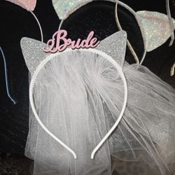 Bridal Party Cat Ears 