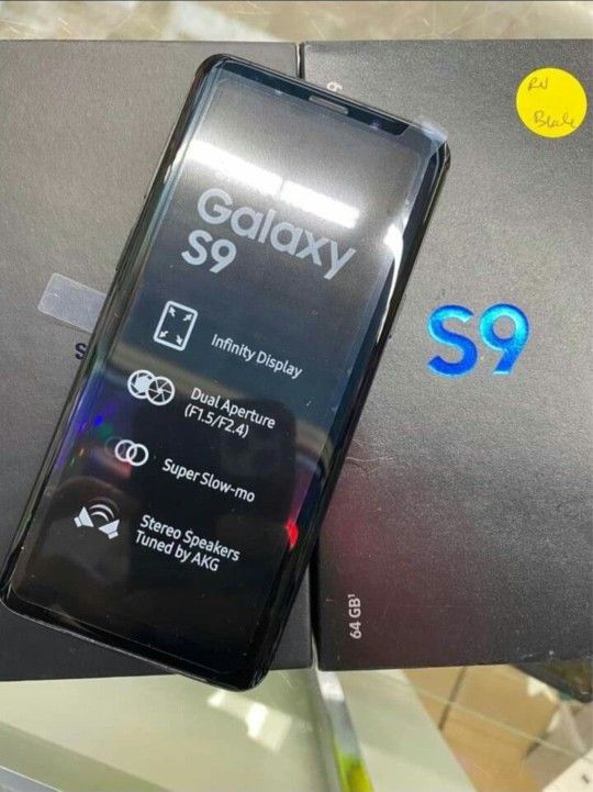 Samsung Galaxy S9, Factory Unlocked, Excellent Condition. Like New