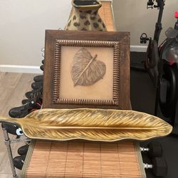 Decorating Photo, Vase And Center Piece Leaf