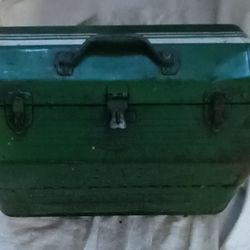 Vintage Tool Box 18 Inches Wide - 13 Inches High 12 -Wide