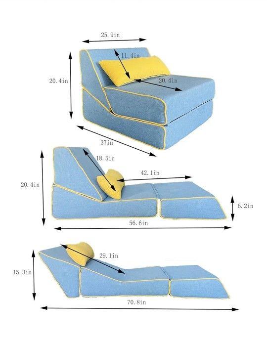 Foldable Couch