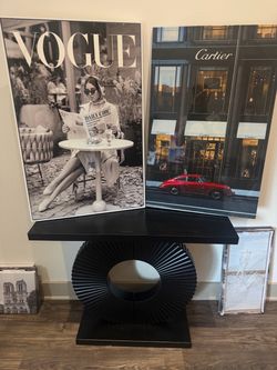 Console Table (Posters Not Included)
