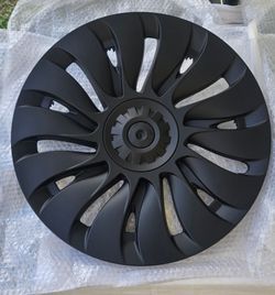 Tesla Model Y 19” Wheel Covers Hubcaps – Set of 4 – Black