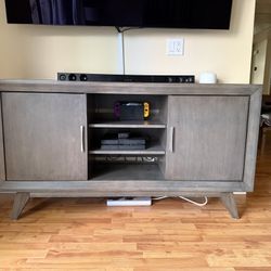 🔥Modern gray/brown TV Console