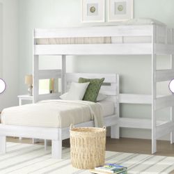 Twin Over Queen Bunk Bed $445