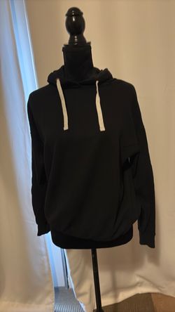 Black Pullover Hoodie size S