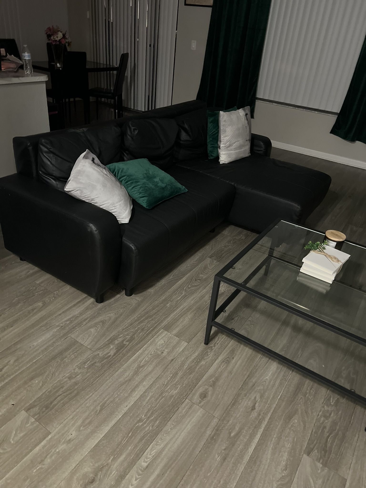 Black Couch Futon & Storage space