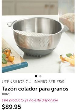 Tazón colador para granos