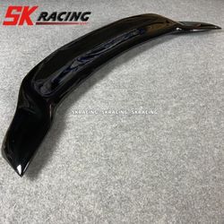Gloss Black Rear Trunk Spoiler Lid Wing Kits Fit For 2001-2010 Honda Civic Sedan