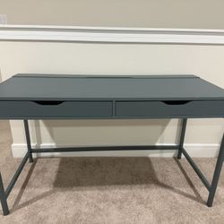 Office Desk In Teal - Good Condition