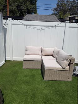 Outdoor Patio Sectional Sofa Set